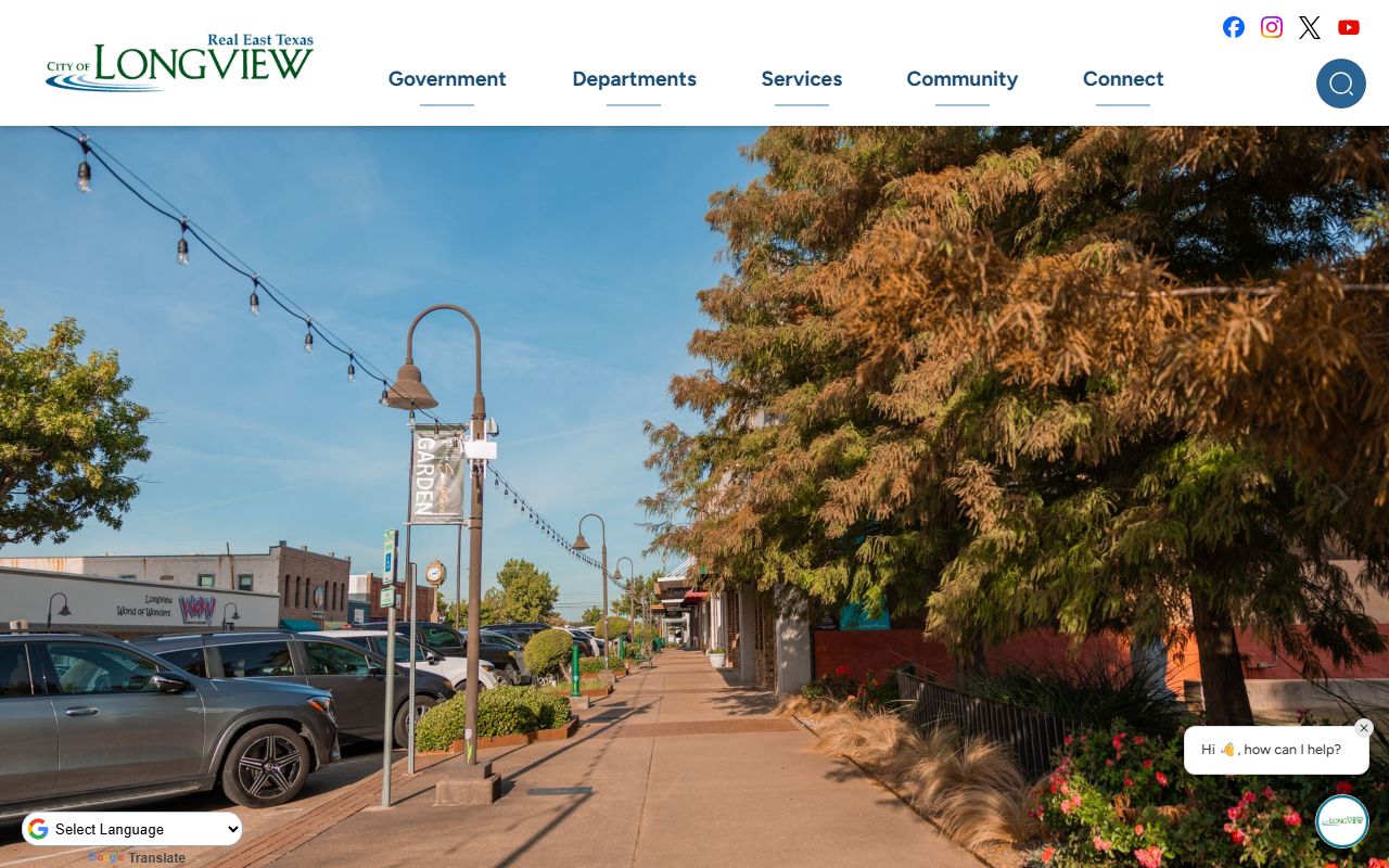 City of Longview official website for local unclaimed money resources