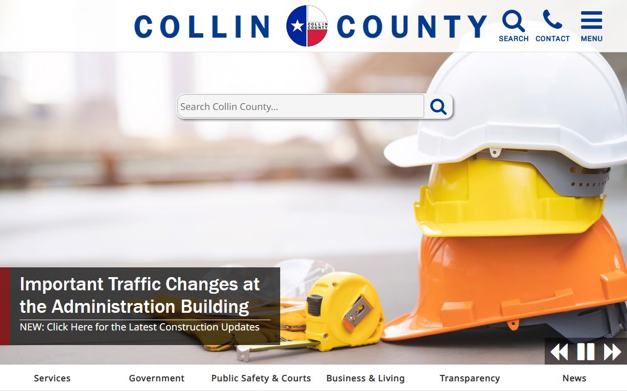 Collin County official page for Plano area unclaimed money resources