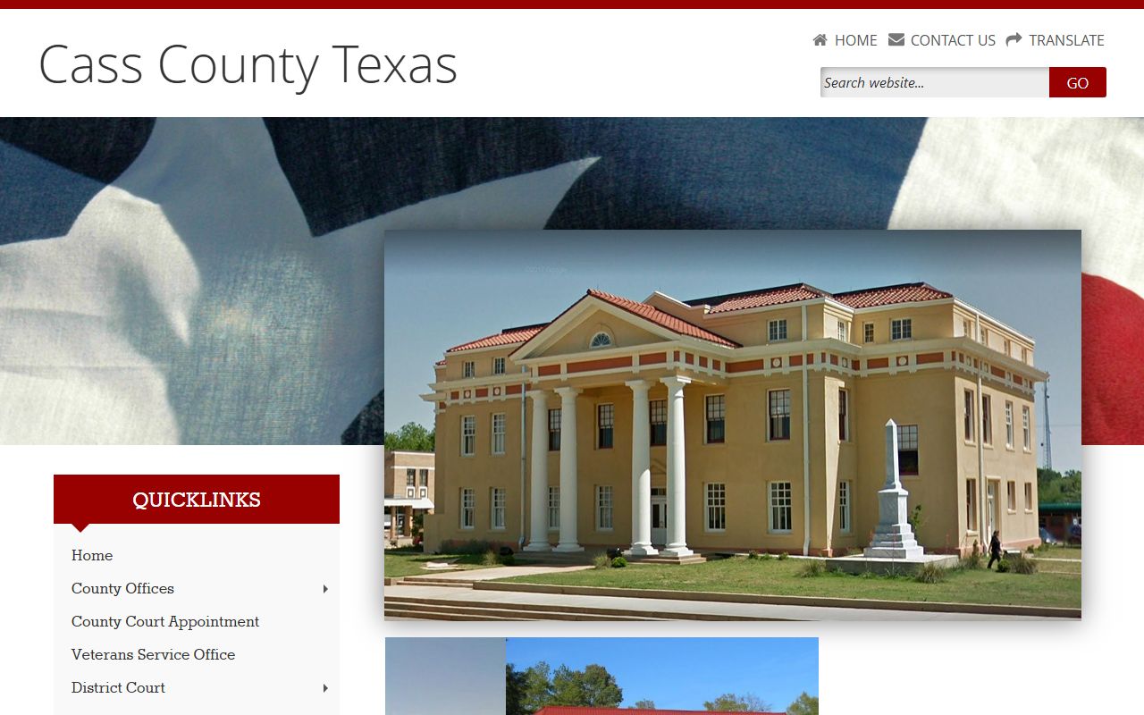 Cass County official website with office contacts and local resources