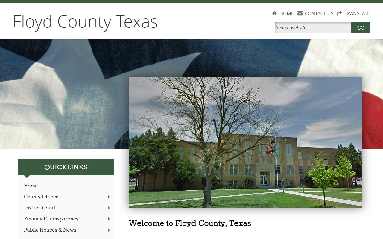 Floyd County official website for local records and unclaimed property resources