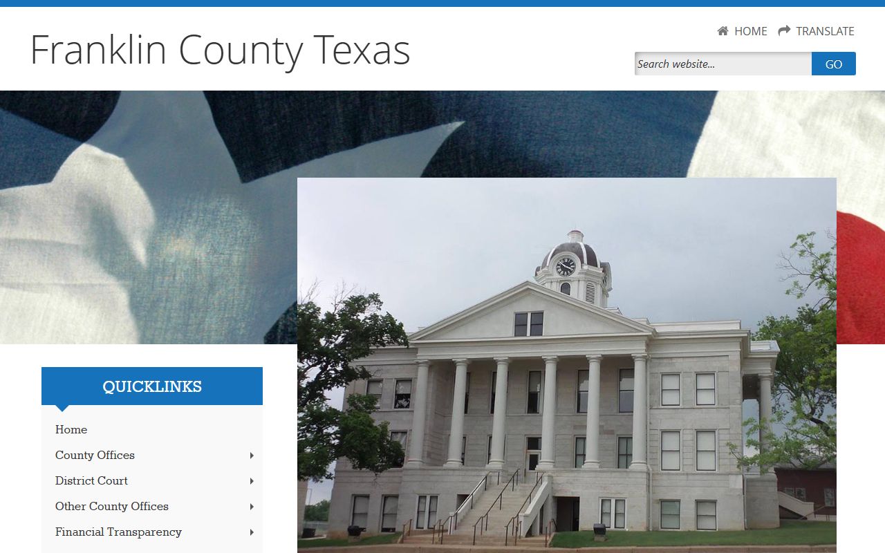 Franklin County official website for local records and unclaimed property resources