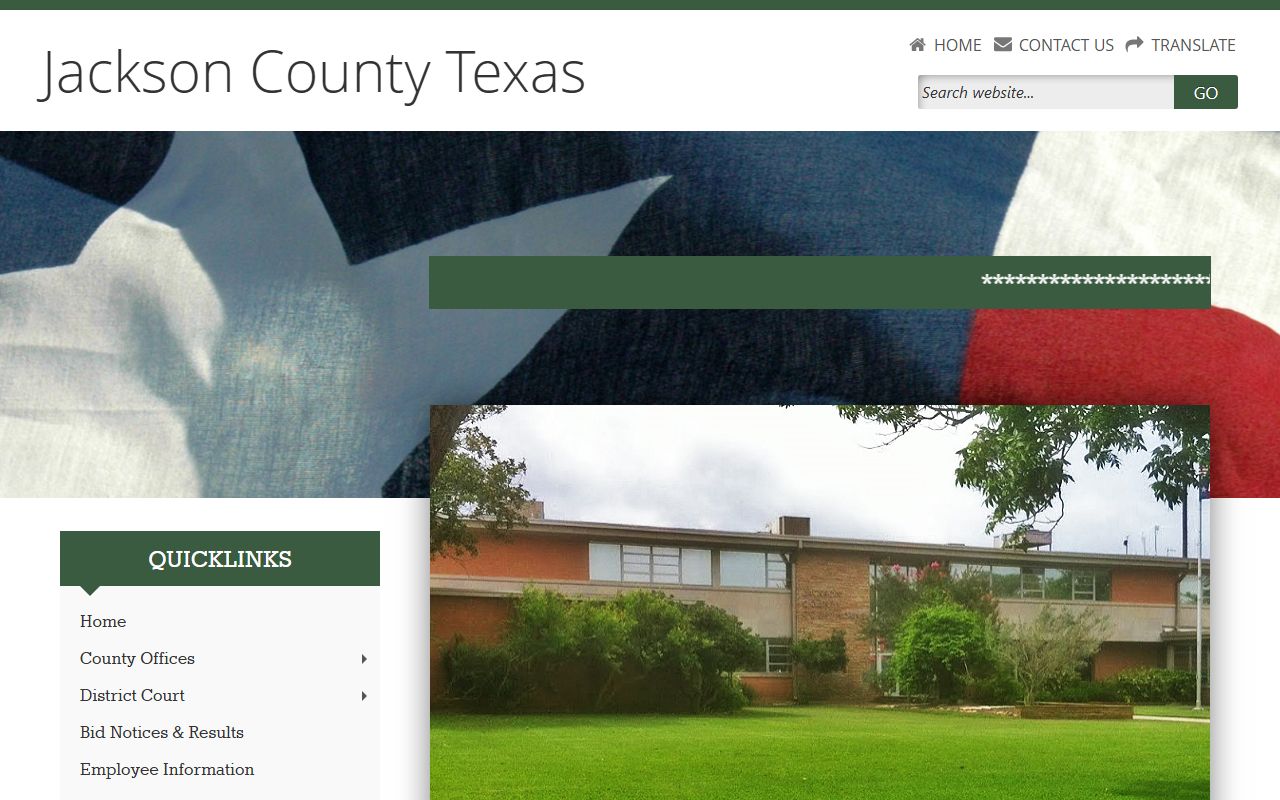 Jackson County official website for county contacts, records, and government services