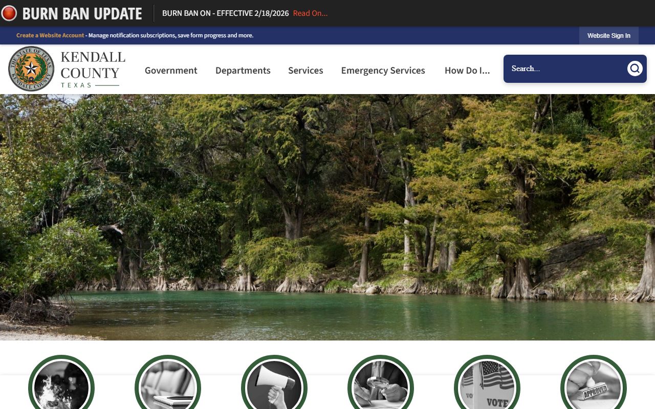 Kendall County official website for local records and unclaimed property resources