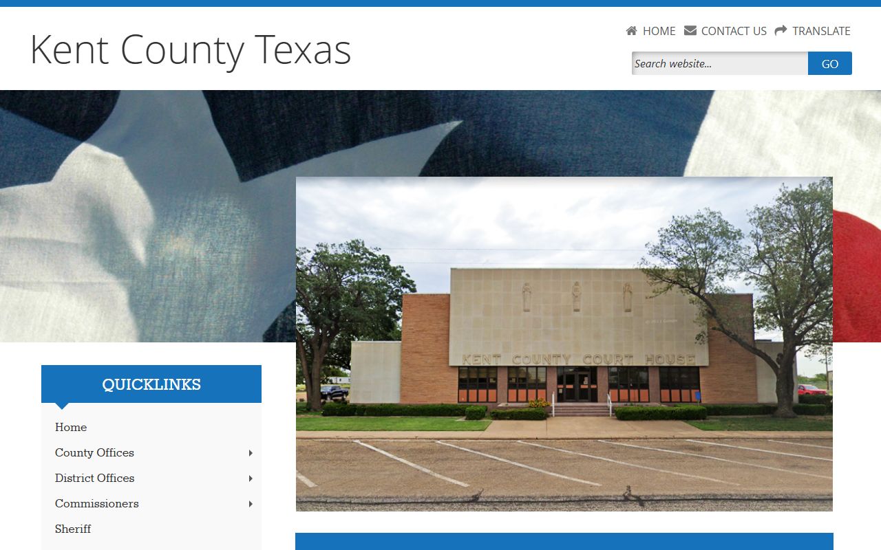 Kent County official website for local records and unclaimed property resources