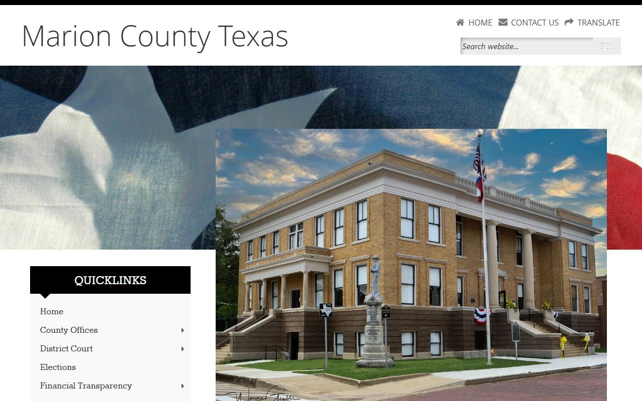 Marion County official website for local records and unclaimed property resources