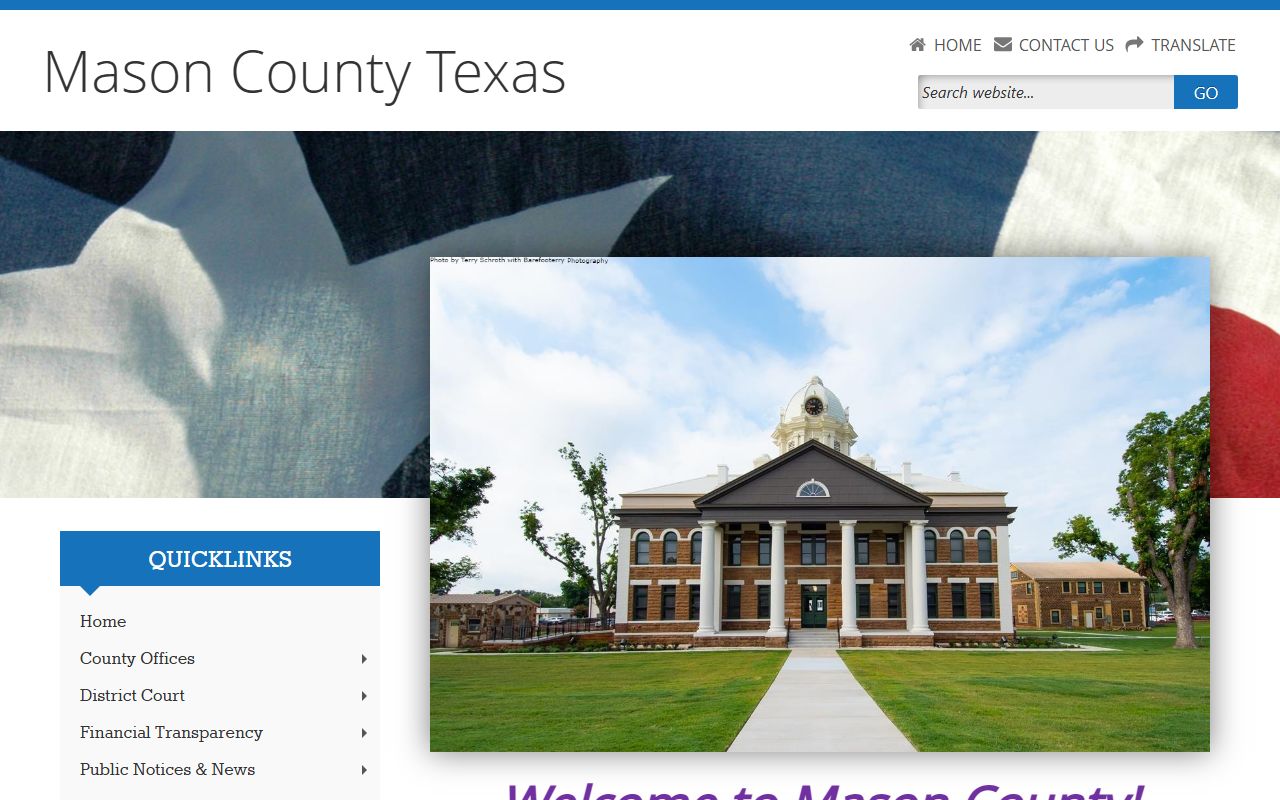 Mason County official website for local records and unclaimed property resources