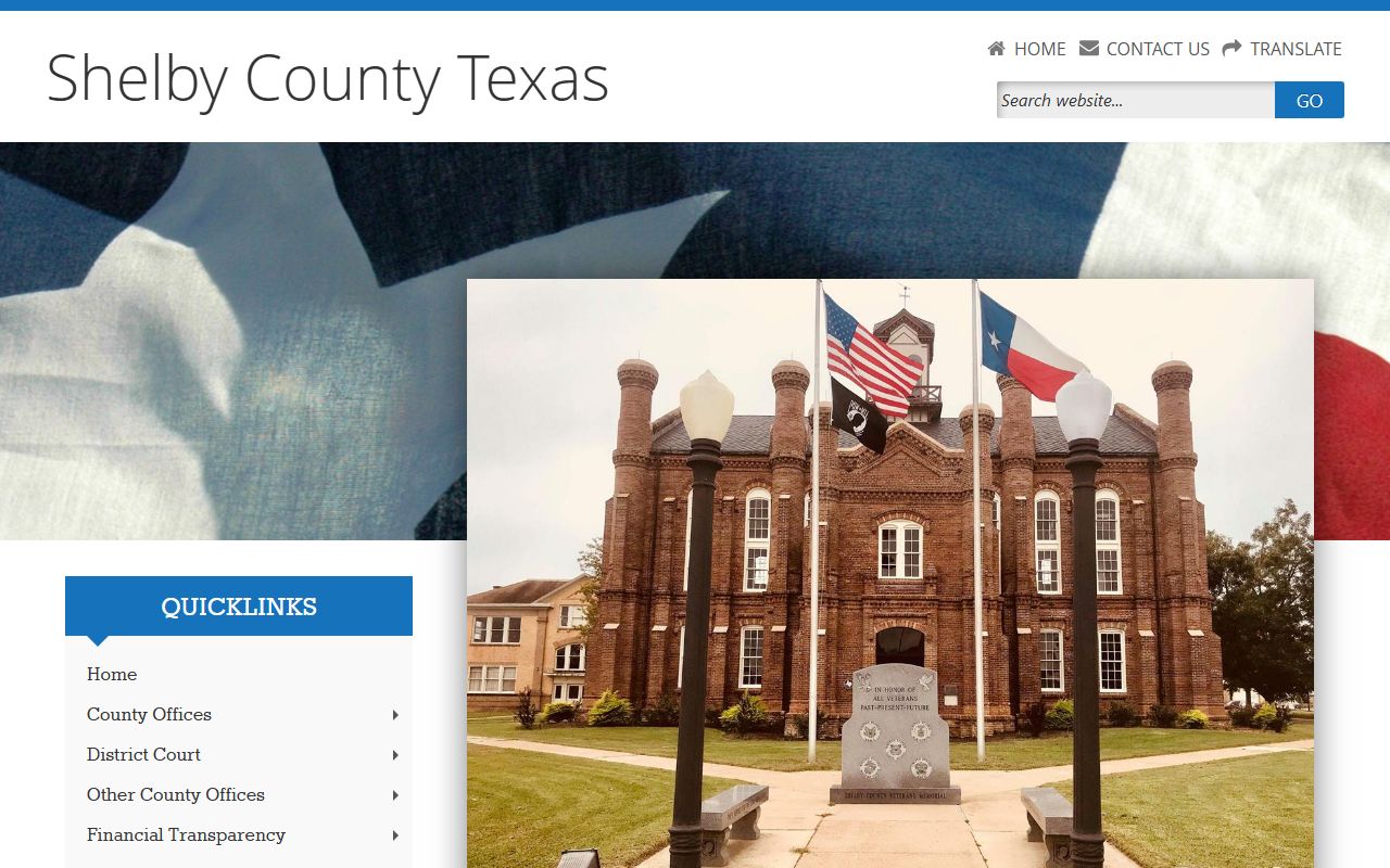 Shelby County official website for local records and unclaimed property resources
